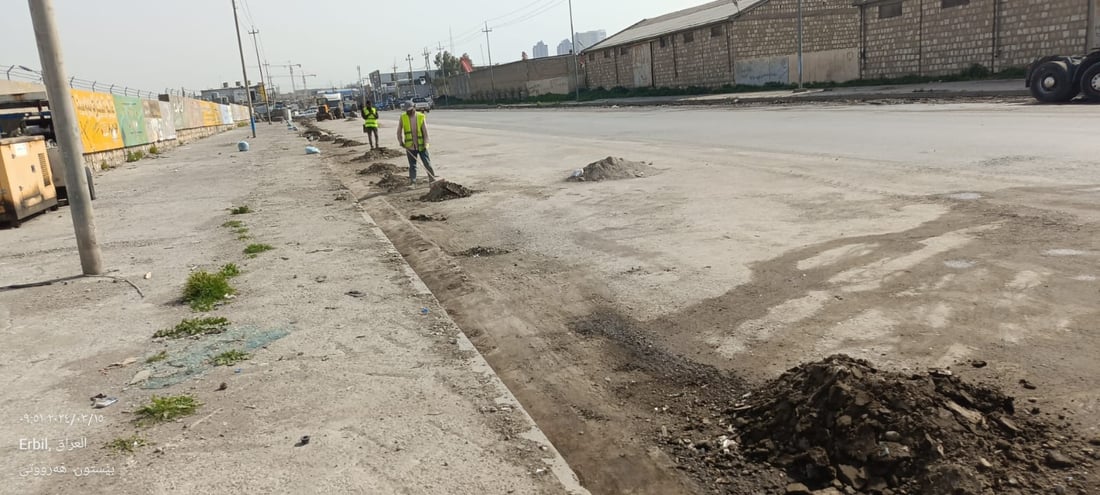 ناوچەی پیشەسازیی باکوور لە زبڵ و پاشماوە پاككرایه‌وه‌