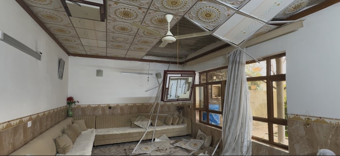 داروو دیواری پێنج ماڵی لە سێبیران تێکداوە