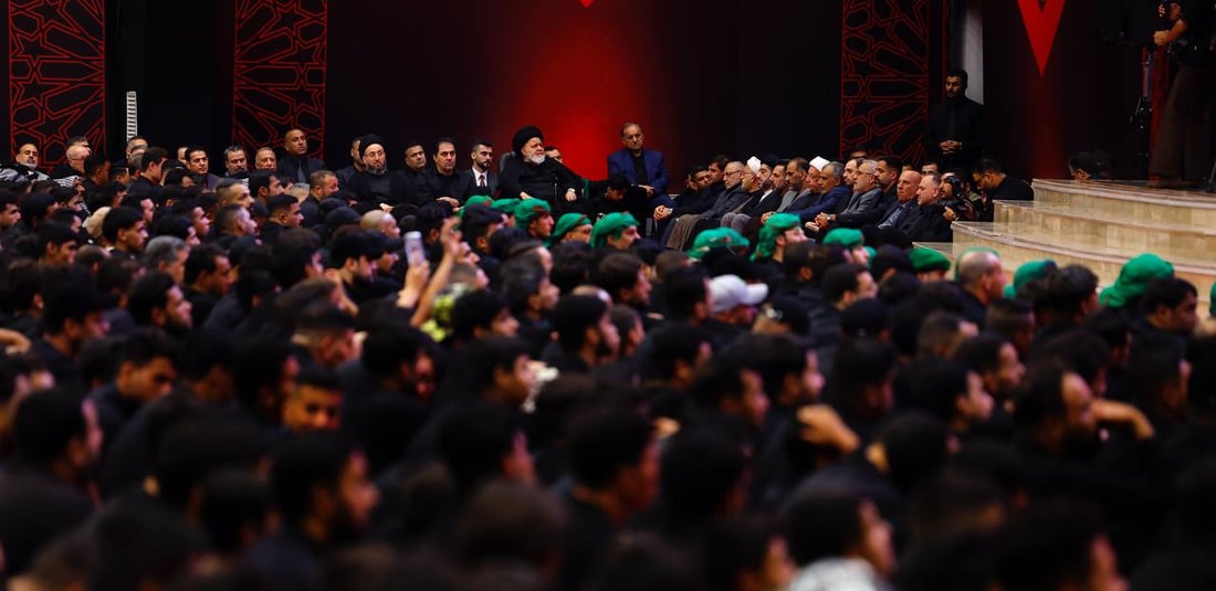 صور: عمار الحكيم يوزع “تمن وقيمة” في مجلس الجادرية