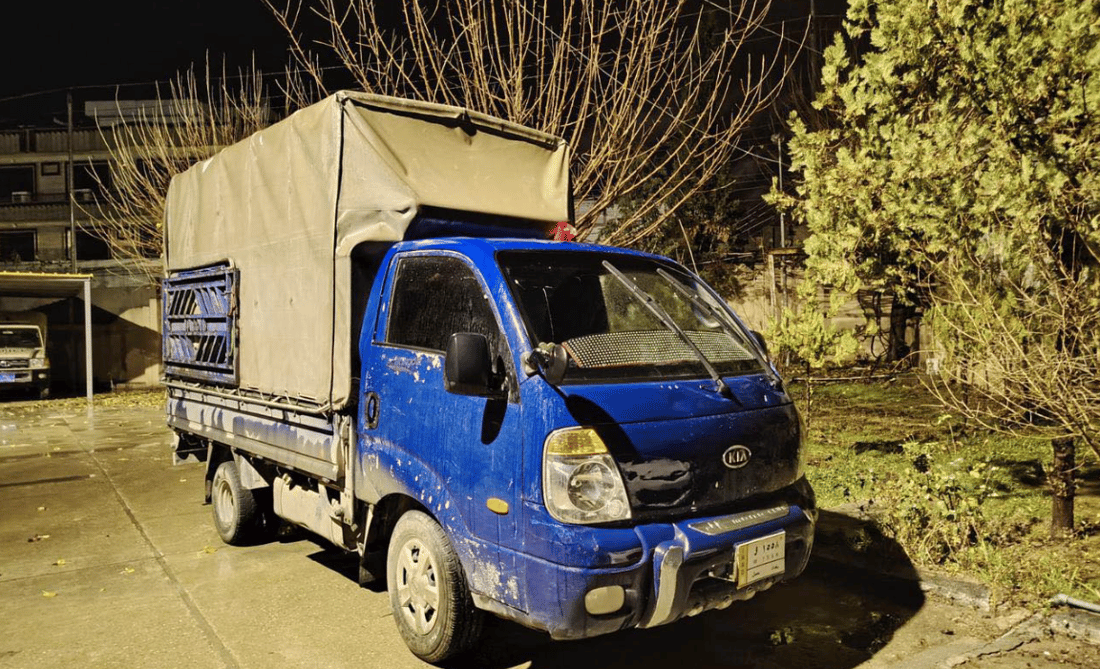 بارهەڵگرێک لە کەلار دزرا و لە سلێمانی دەستیبەسەردا گیرا