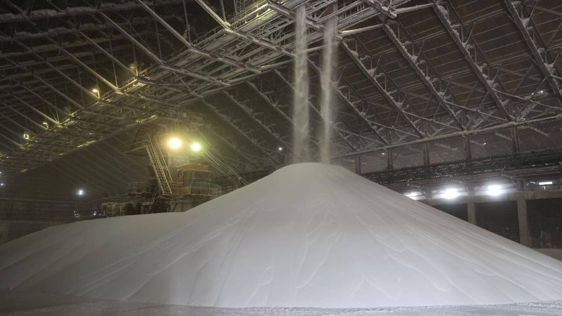 شركة الأسمدة تعيد تشغيل الخط الإنتاجي الثاني بعد توقفه لعام