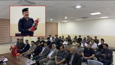 فه‌رمانبه‌رانى سنوورى به‌رده‌ڕه‌ش فێری رێكاره‌كانى به‌رگریى شارستانى ده‌كرێن