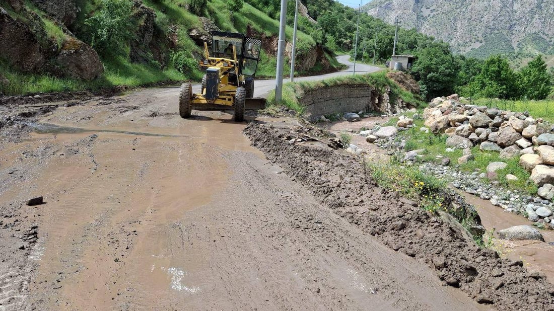 باران و لافاو زیانی بە چەند رێگایەکی سۆران گەیاند