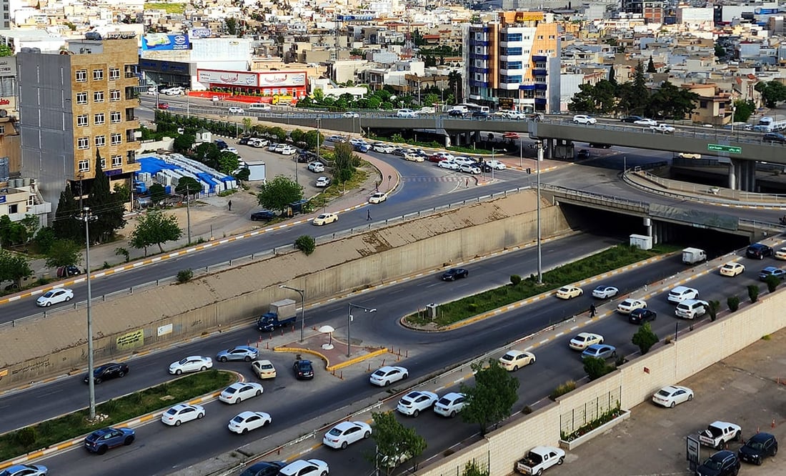 سبەی سایدێکی شەقامی سەرچنار لە سلێمانی دادەخرێت