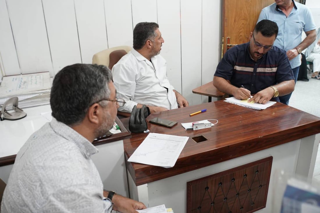 صور: لجنة الإخلاء الطبي بدأت أعمالها في الناصرية.. مرضى الكبد إلى الهند