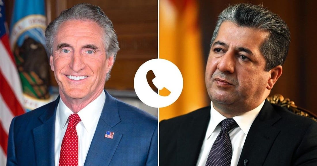 مسرور بارزاني يطالب واشنطن بحماية كردستان ووضع حد للهجمات