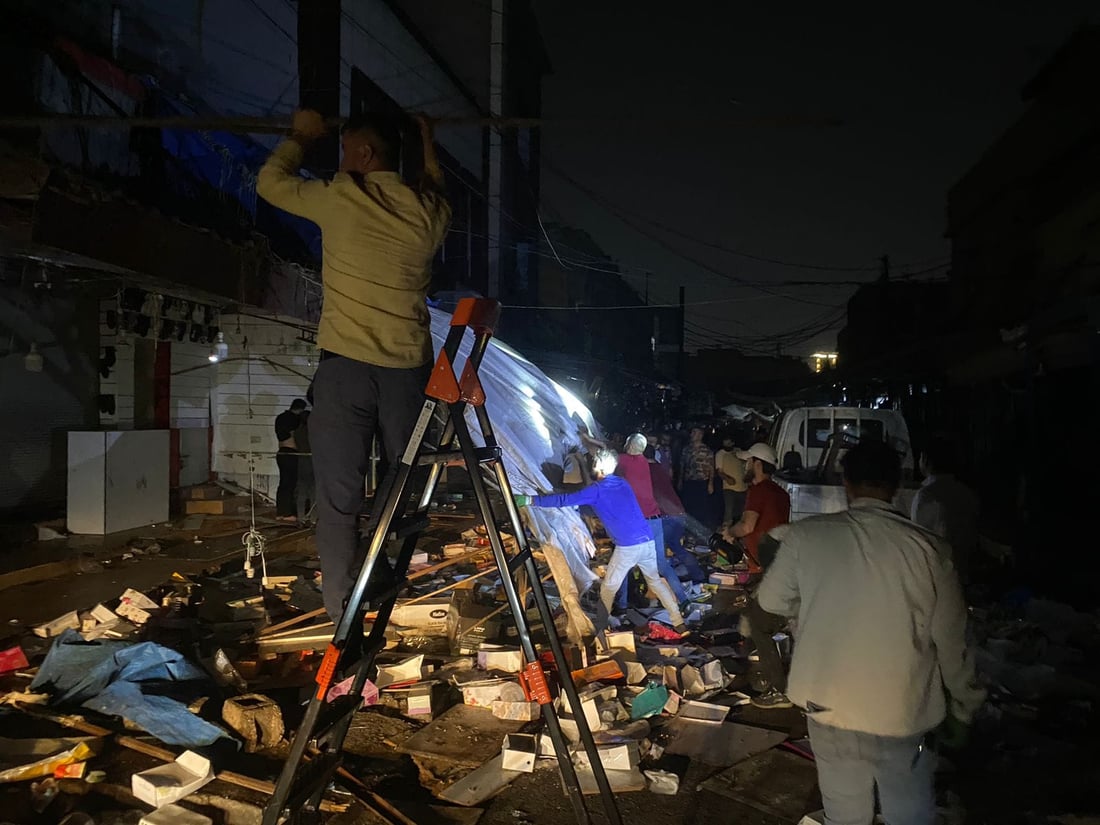 زێده‌ڕۆییه‌كانی چه‌ند بازاڕێكی هه‌ولێر لابران