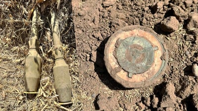 له‌ناو باخچەى هاوڵاتییه‌كى زاخۆ چه‌ند پاشماوه‌یه‌كی جه‌نگی دۆزرانه‌وه‌