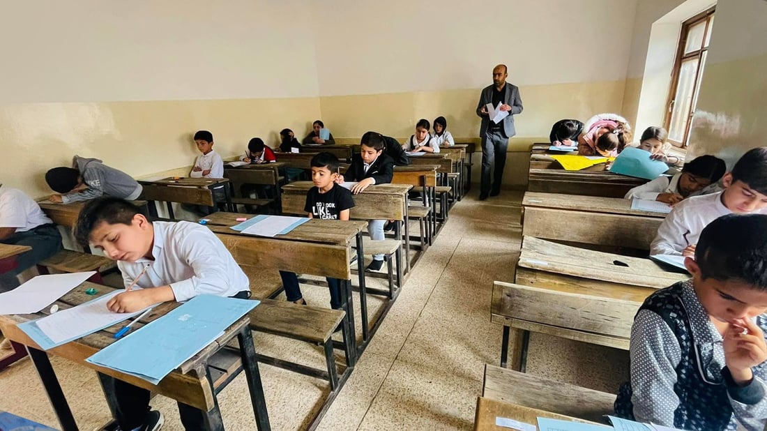 انطلاق امتحانات الدور الأول للثالث المتوسط في إقليم كردستان