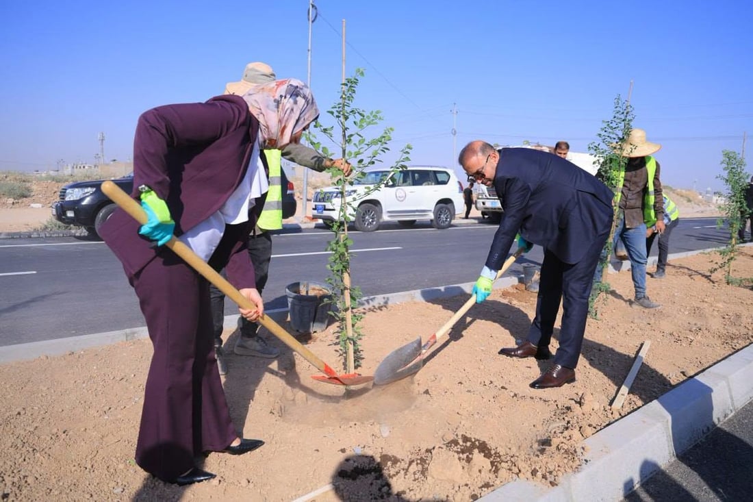 هەولێری پایتەخت سەوزتر دەکرێ