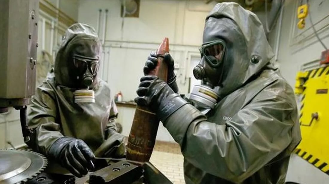 تیمێکی چەکی کیمیایی 10 رۆژ لە سوریا بوون