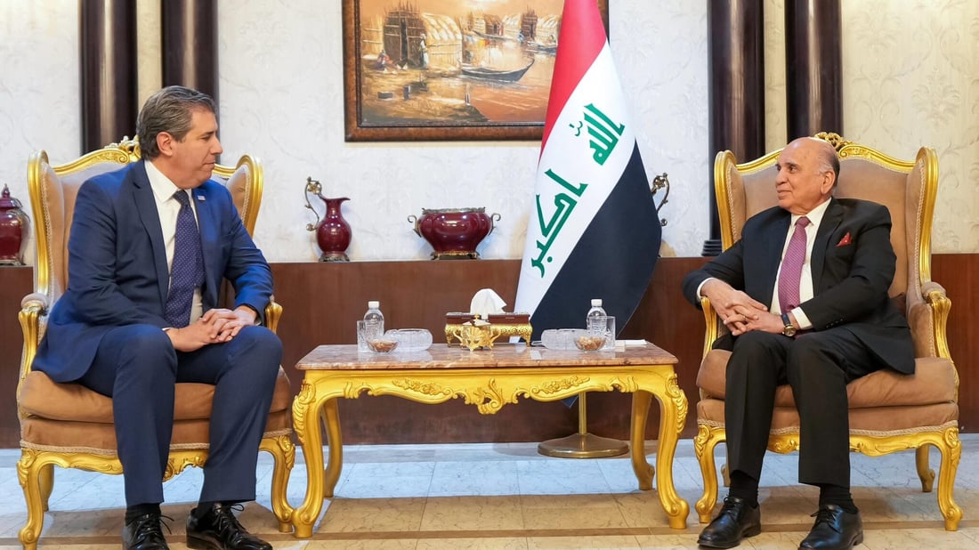 وزير الخارجية يؤكد على ضرورة إعادة فتح القنصلية الأميركية في البصرة