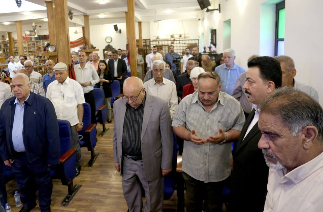 Memorial honors late playwright and journalist Alaa Hassan Al-Attabi in Baghdad