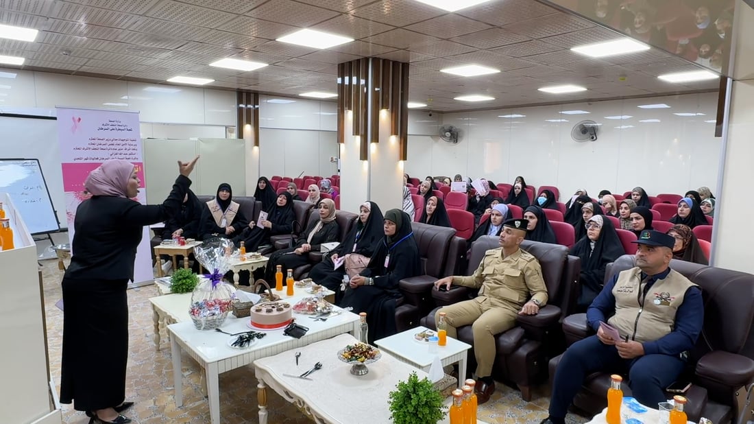 النجف فحصت أكثر من 150 ألف رجل وامرأة واكتشفت إصابة 557 منهم بسرطان الثدي