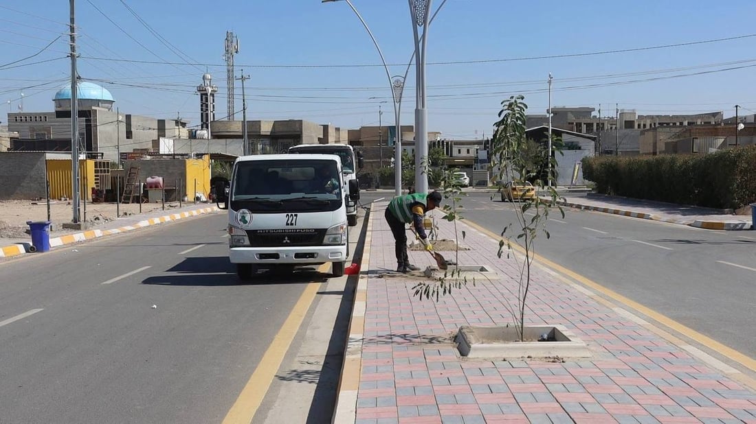 حملة التشجير الربيعية انطلقت.. صور من 8 مدن في الأنبار