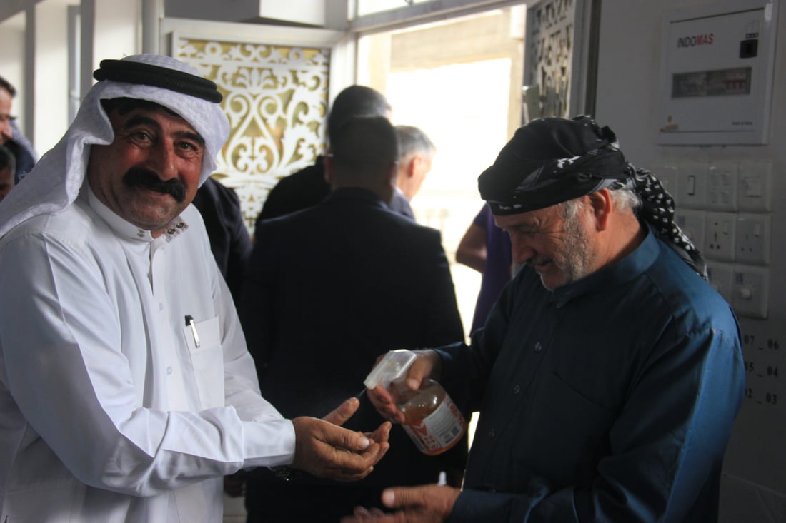معتمد السيستاني ينقل رسالة من المرجعية في خطبة العيد بتلعفر (صور)