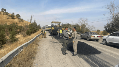 سێ پرۆژەی رێگەوبان جێبەجێ کران