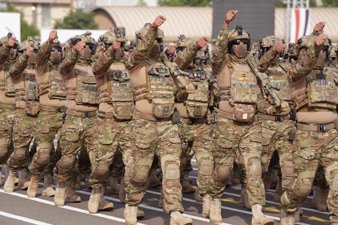 Parade celebrates 102nd anniversary of Iraqi police’s founding