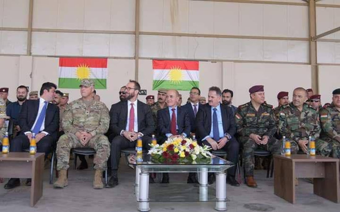 صور: مدافع أمريكية جديدة للبيشمركة.. والسفيرة: ملتزمون بتطوير القدرات العراقية