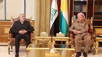 مسعود بارزاني يستقبل حسن سالم.. بغداد تدرس تعويض ضحايا الأنفال