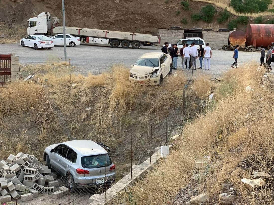 بەهۆی رووداوێکی هاتوچۆوە سێ کەس برینداربوون