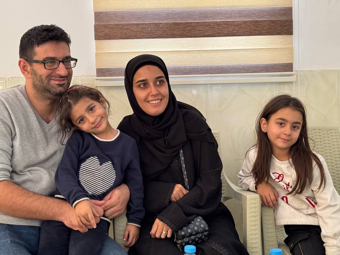 ماڵێکى خانەقینى دەرگایان بەڕووى خێزانێکى پەنابەرى لوبنانیدا کردەوە