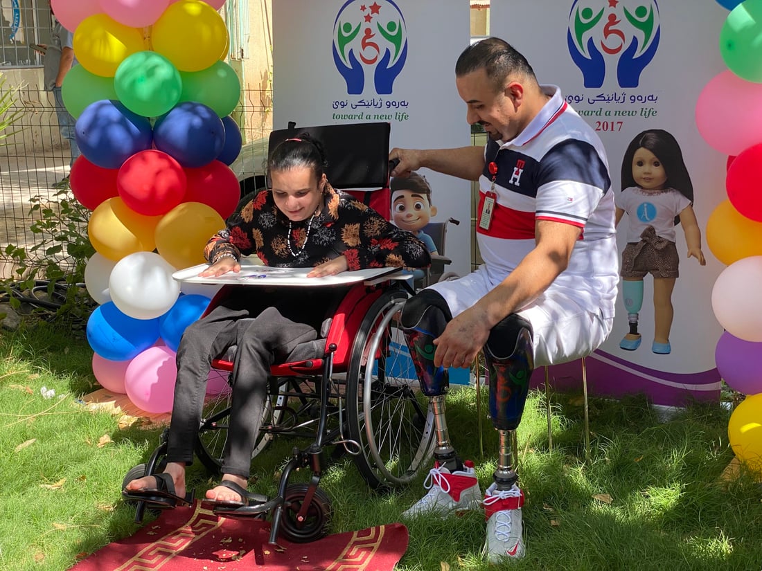 ئەمڕۆ لە هەڵەبجە جەژنی منداڵانی خاوەن پێداویستی تایبەت بوو