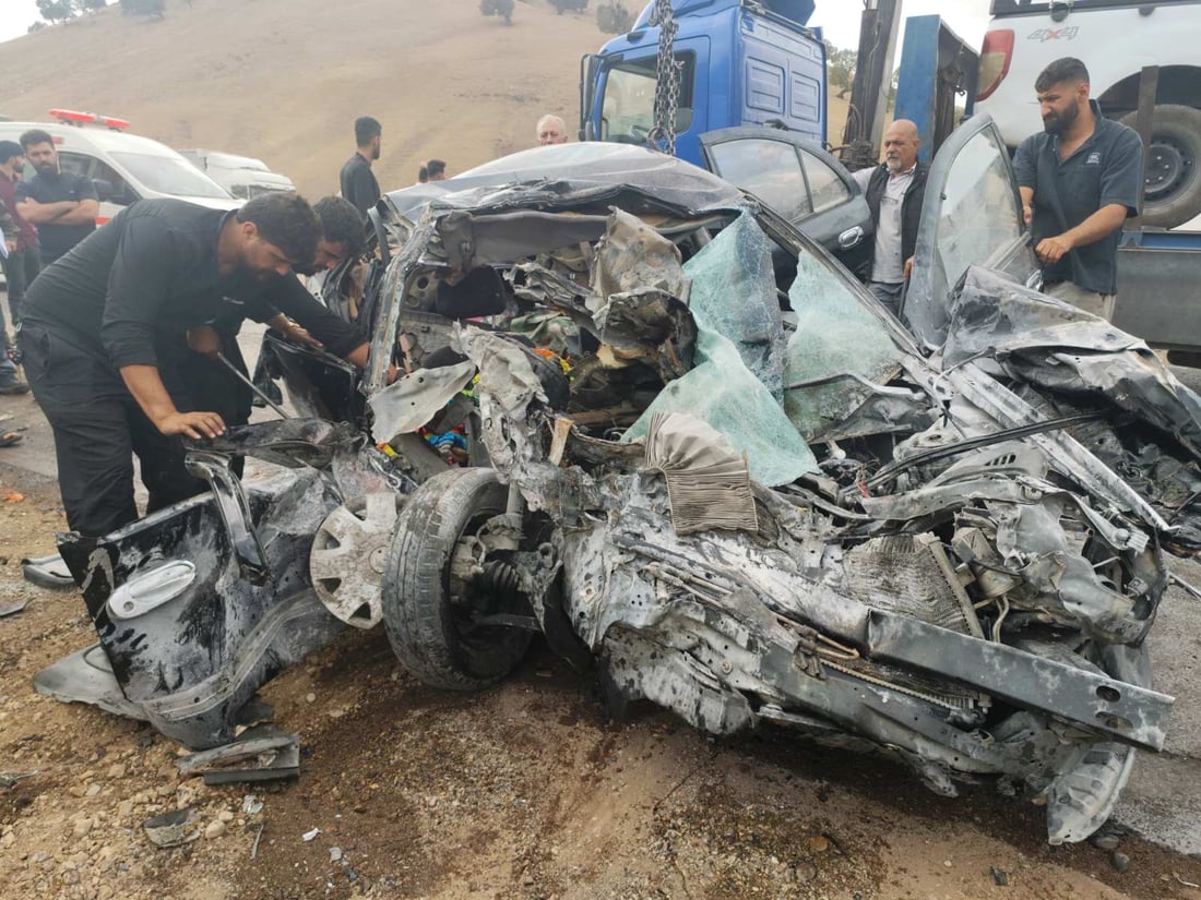 سێ كەس لە رووداوێكی هاتوچۆدا گیانیان لەدەست دا