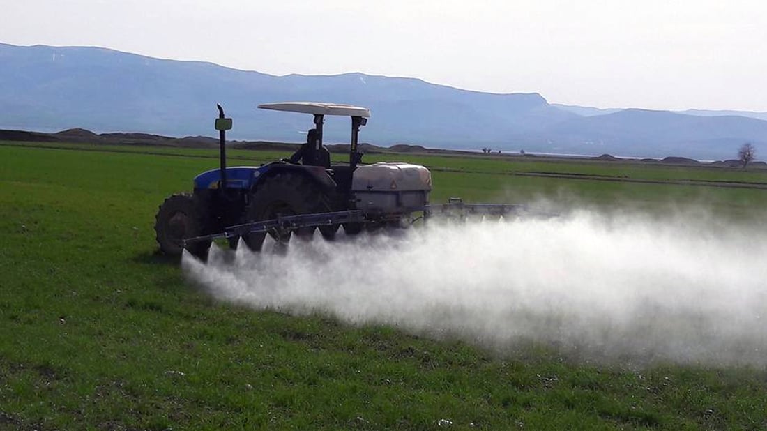 كاتى رشاندنى گه‌نمه‌ له‌ پشده‌ر و بیتوێن