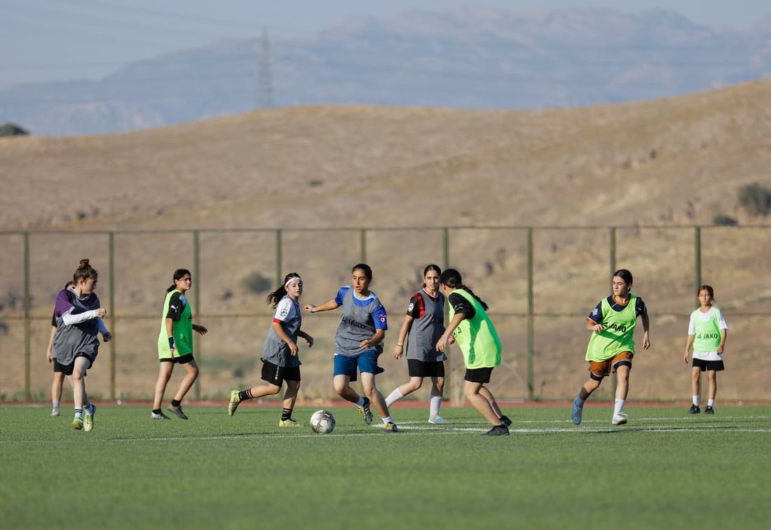 صور: فتيات العراق يتدربن في زاخو.. المدرب اختار 15 لاعبة لمنتخب الناشئات