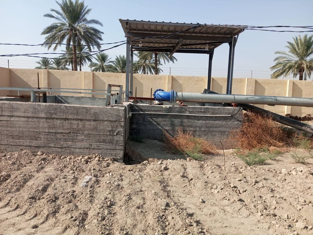 صور: الماء يصل أخيراً إلى 5 قرى عطشى في بابل.. مشروع تلكأ منذ الأزمة المالية