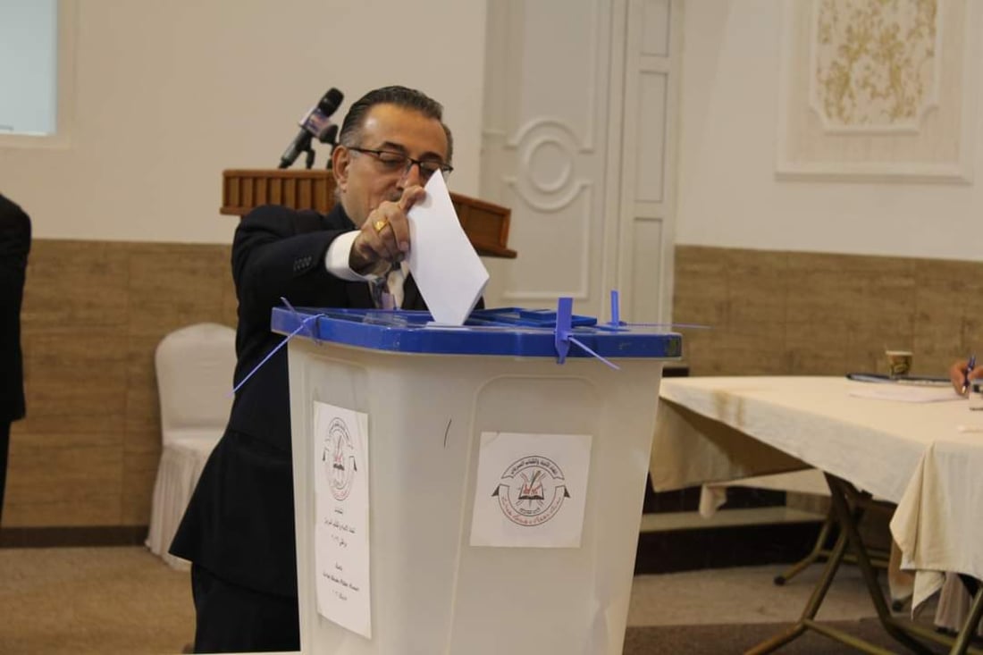 نينوى.. روند بولص رئيساً لاتحاد الأدباء والكتاب السريان (صور)
