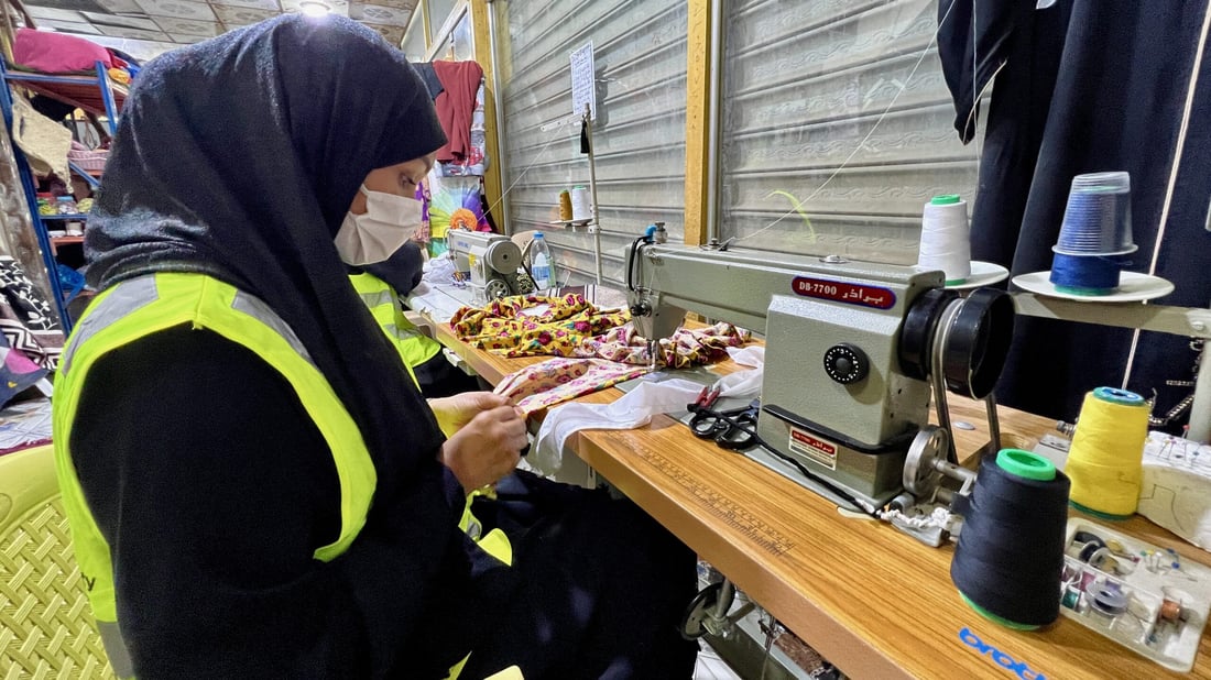 Sewing workshop in Basra empowers women to launch small businesses