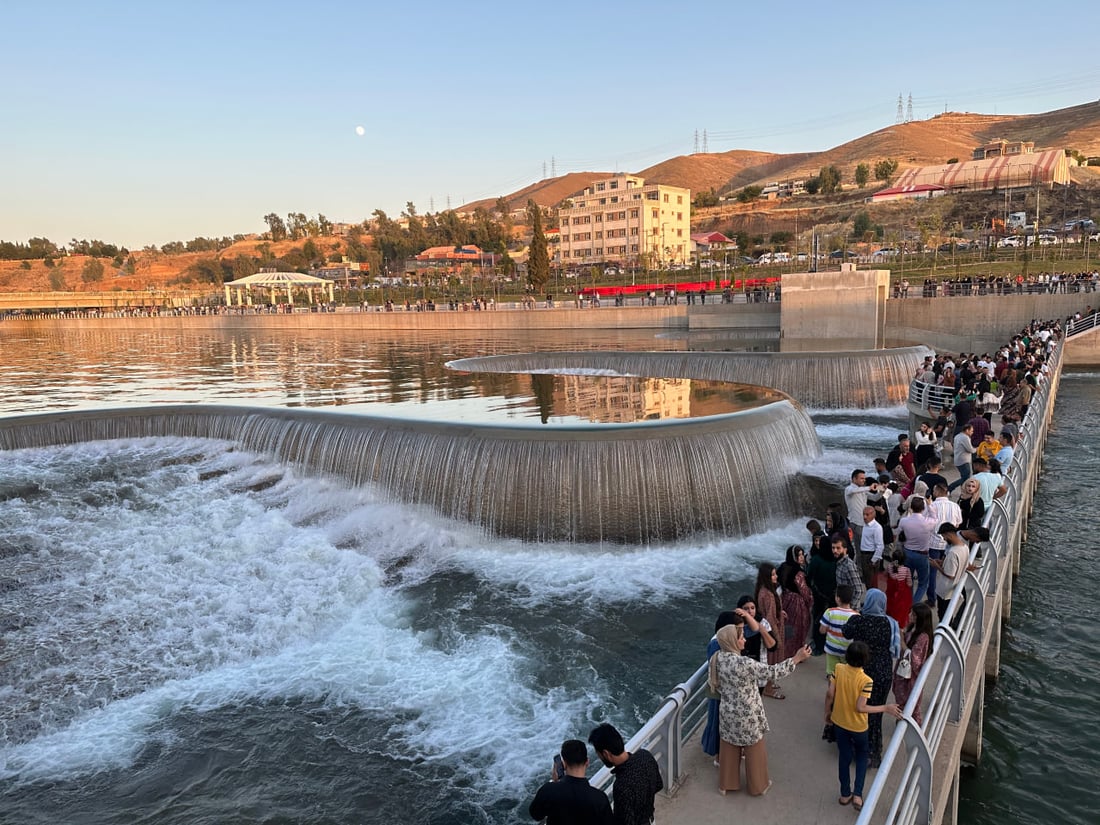 سواح العراق سيشاهدون السلاحف والشبوط في ماء الخابور الرائق والوعد من إدارة زاخو