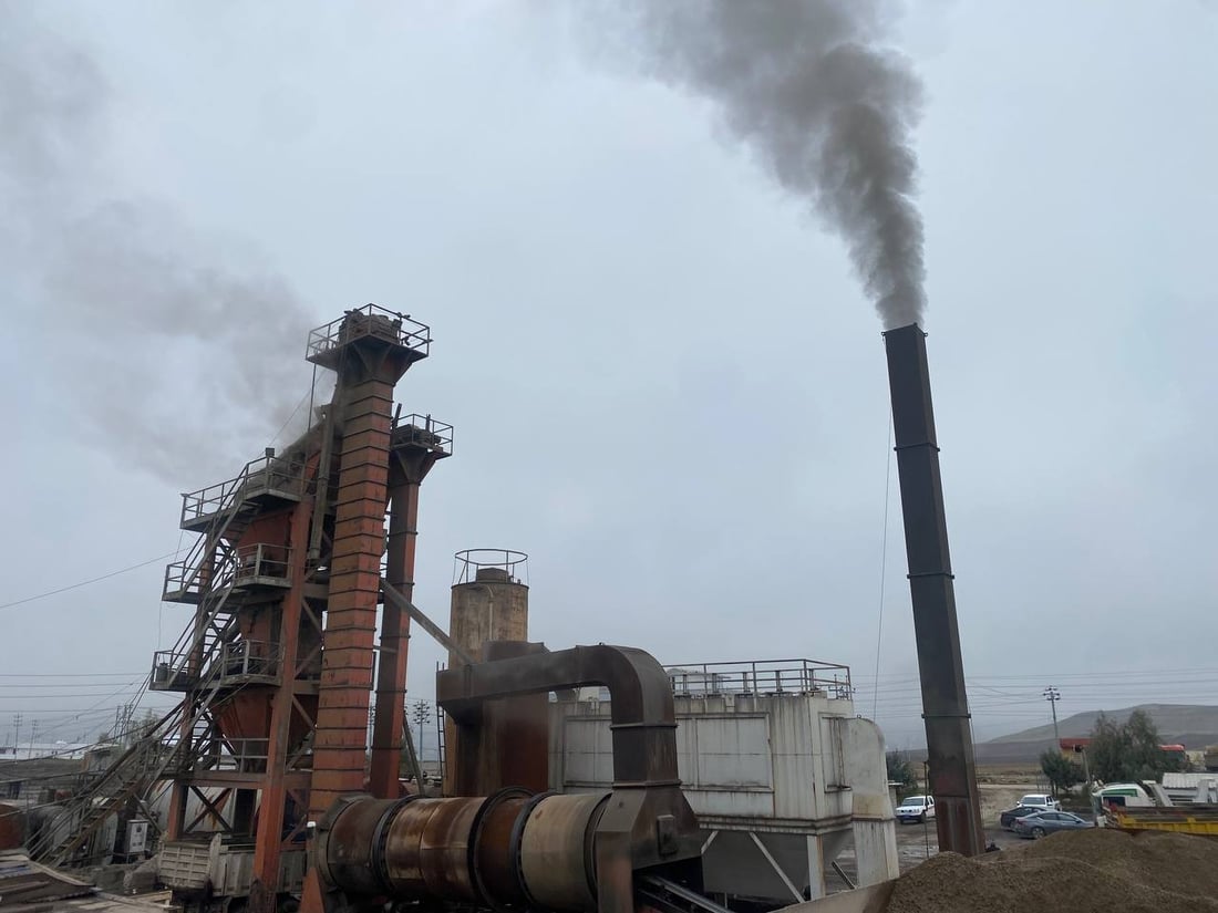 Soran authorities shut down asphalt factory over environmental violations