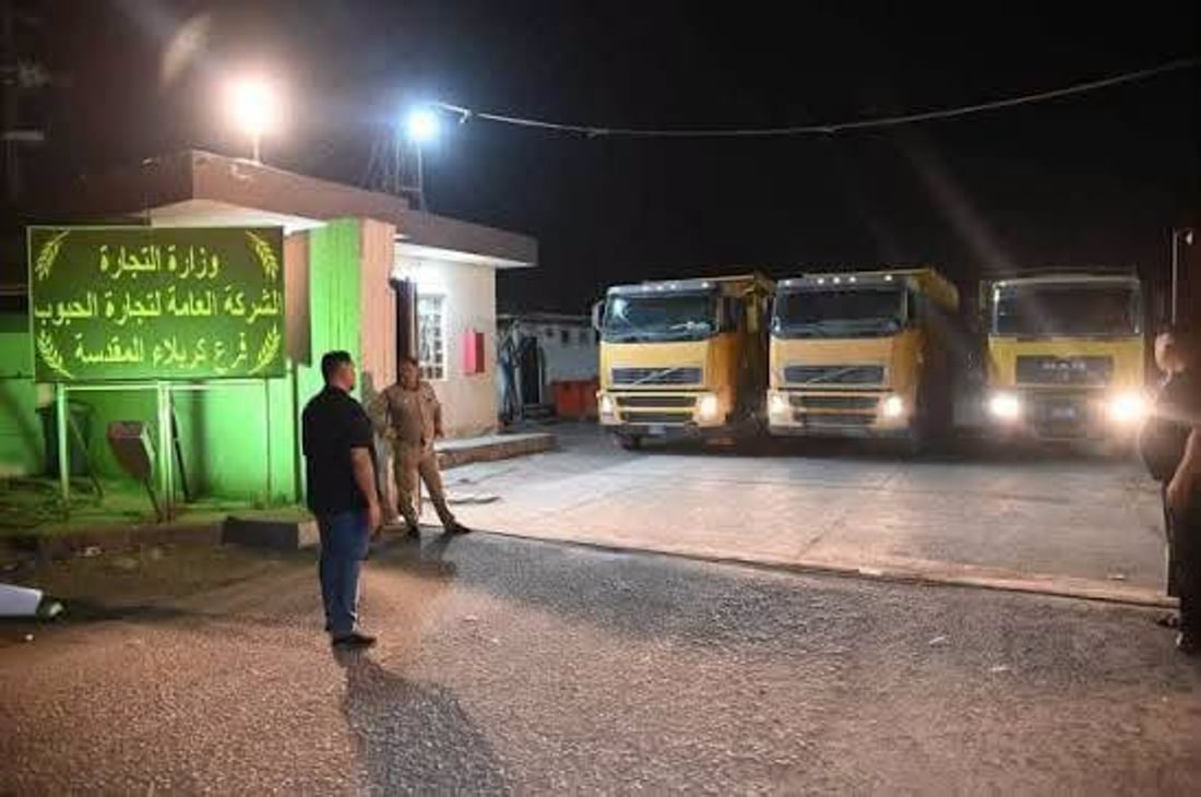 صور: شاحنات لنقل زوار الأربعين.. وزارة التجارة تحرك أسطولها الخدمي