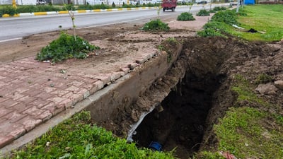 بۆرییە شکاوەکە چاککرایەوە و ئاوى خواردنەوە گەیشتەوە ماڵان