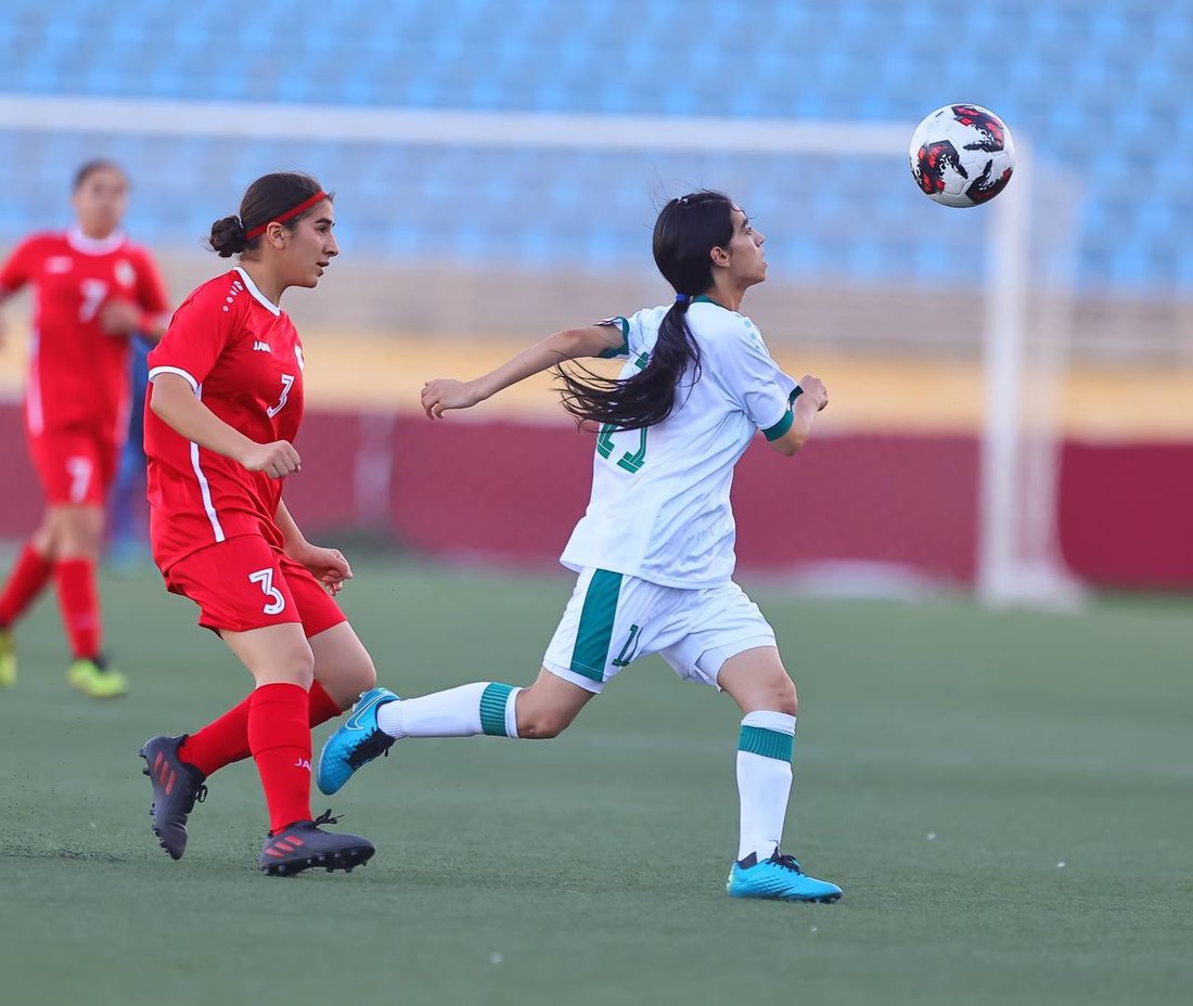 صور: أول خسارة لمنتخب ناشئات العراق في بطولة غرب آسيا