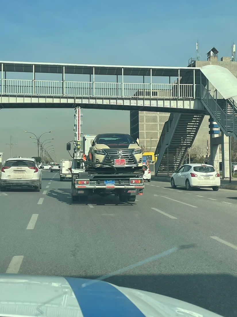 Erbil traffic directorate seizes notorious taxi