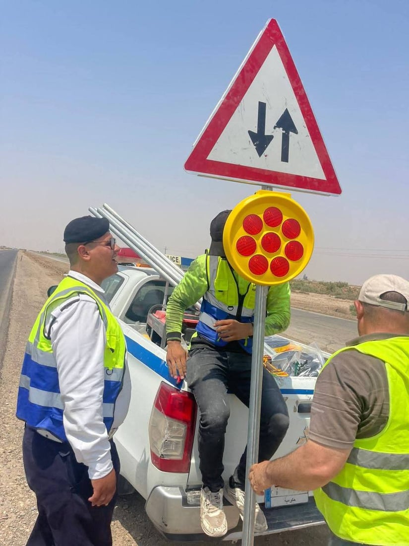 انتبه لسرعتك في واسط.. كل الطرق المؤدية لكربلاء مراقبة (صور)