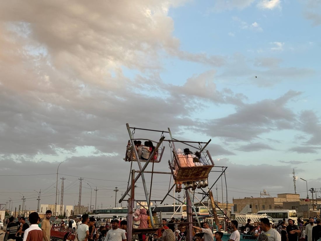 فيديو: في خور الزبير ميناء ومصانع ولا مدينة للألعاب.. الترفيه بقي بالدولاب القديم