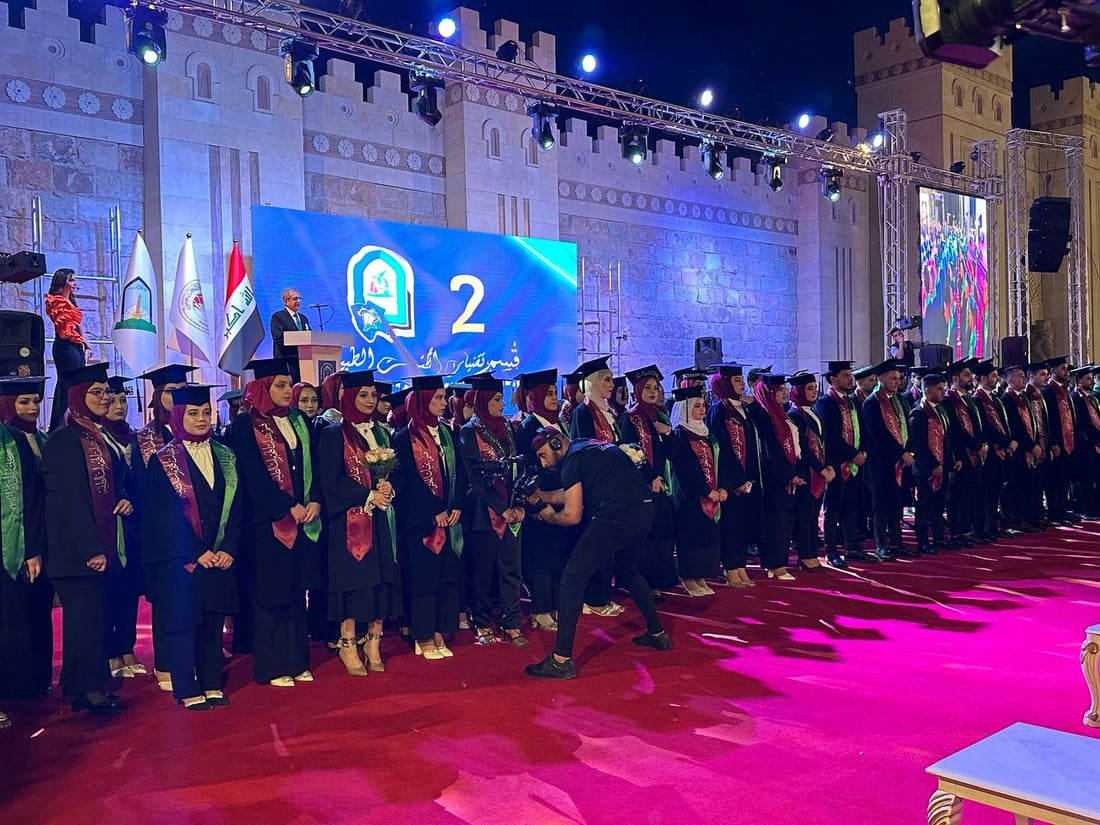 الحدباء تخرّج دفعة “النهوض” في ذكرى الـ30 لتأسيس الكلية.. صور من حفل الغابات