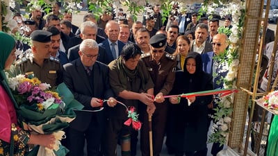 لە هەڵەبجە منداڵێک یەکەم پاسپۆرتی ئەلیکترۆنی پێدرا