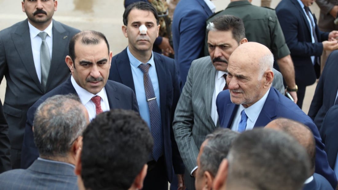 بعد موجة أمطار غزيرة.. وزير الموارد المائية يتفقد سد حديثة