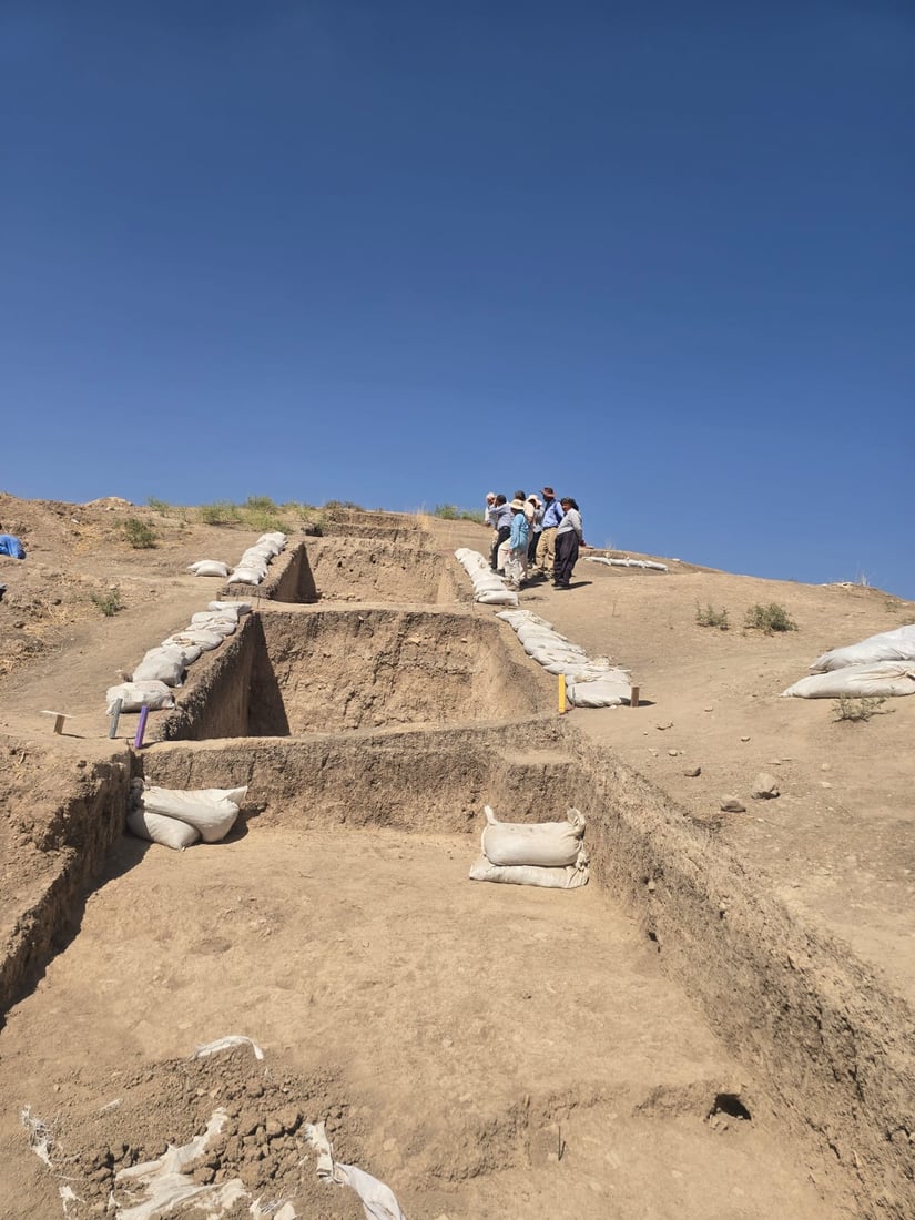 تیمه‌كانى سێ زانكۆى جیهانى كارى كنه‌و پشكنین له‌ سێ گردى شوێنه‌وارى سلێمانى ده‌كه‌ن