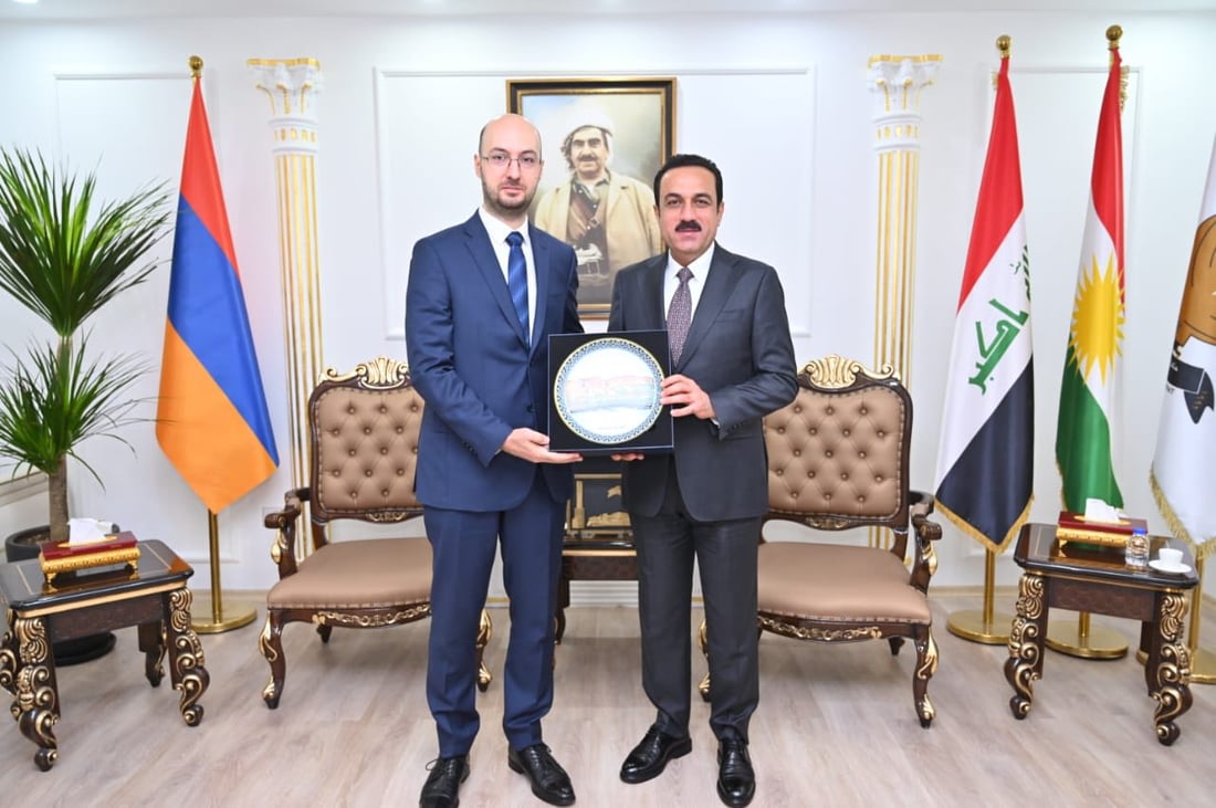 گەشتی فڕۆكە لە نێوان هەولێر و یەریڤان دەستیپێکردەوە