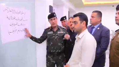 قائد الشرطة يرافق طبيب القلوب في ميسان ضد تهديد عشائري (فيديو)