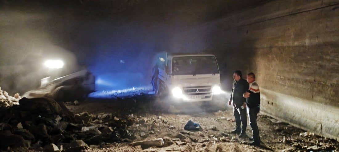 به‌مشه‌وه‌ ژێر پردى سه‌یداوه‌ى هه‌ولێر پاككرایه‌وه‌