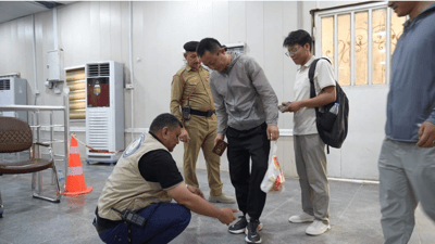  گەشتیارێک بە یەک کیلۆ و نیو کریستاڵەوە گیرا 