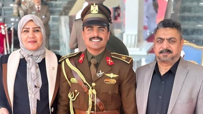 Iraqi officer excels at Qatari military college